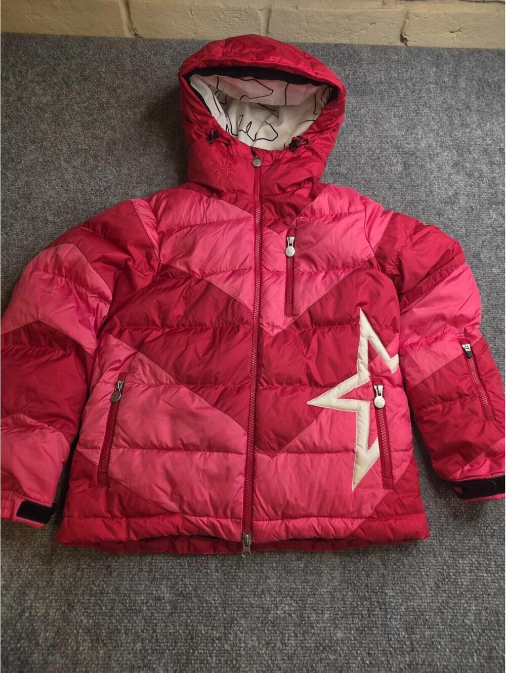 Perfect Moment  Kid's Super Mojo Puffer Ski Jacket Down Pink Sz Y10 Goose Down